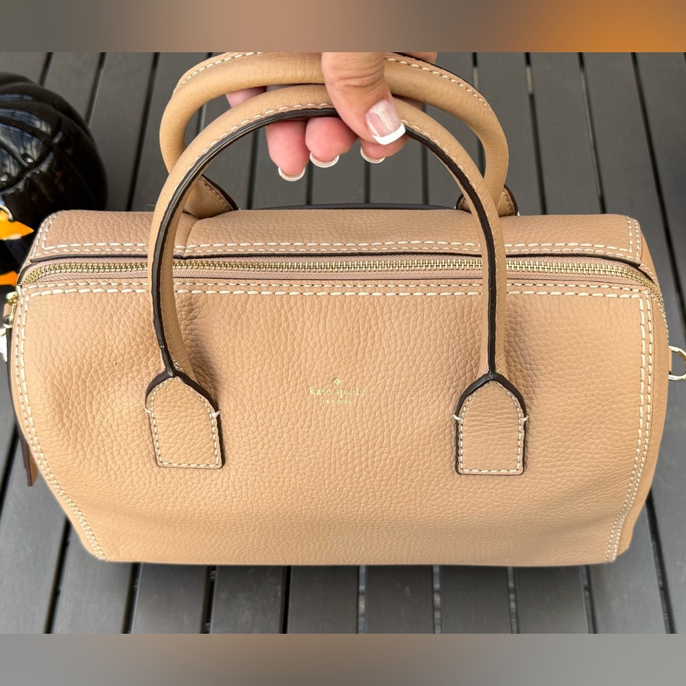 Kate Spade Beige Satchel Bag - Picture 2 of 5